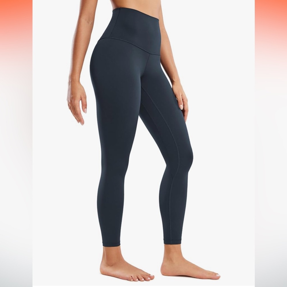 CRZ YOGA Butterluxe Super High Waist Leggings 25" Womens Workout Over Belly